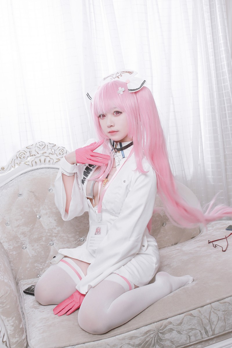 Asagiriai（愛ちゃん）英仙座护士服Cosplay写真图集 20P 高清图集 (171MB)插图2