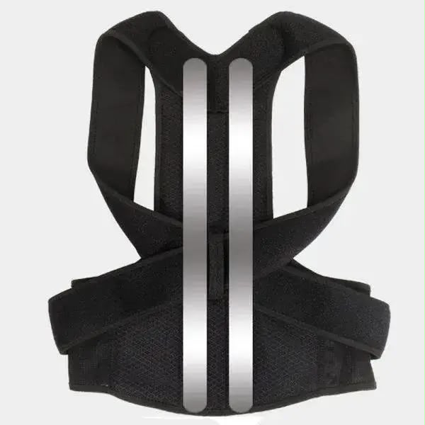Posture Corrector On Model Demonstration