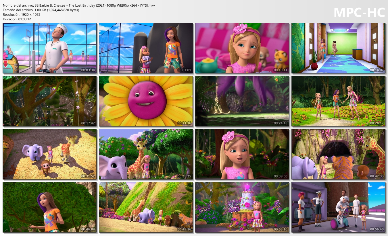 Barbie - Películas Animadas (2001-2023) [1080p] (Colección)