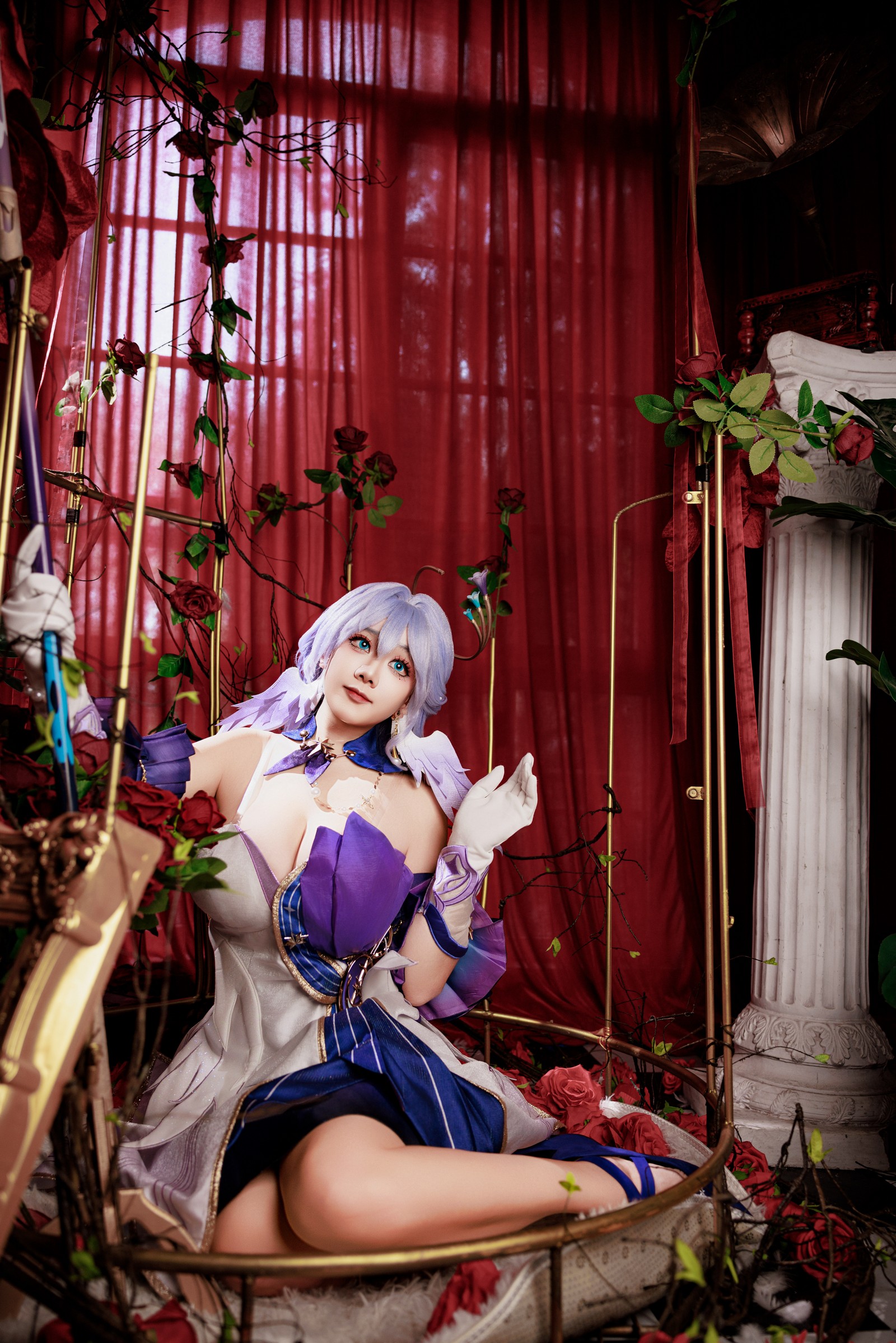 阿雪雪写真崩坏星穹铁道·知更鸟Cosplay图集（90P+1V / 1.04G）高清写真插图9