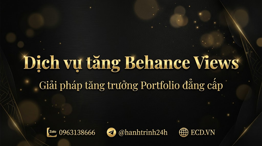 tăng behance views vip tăng lượt xem