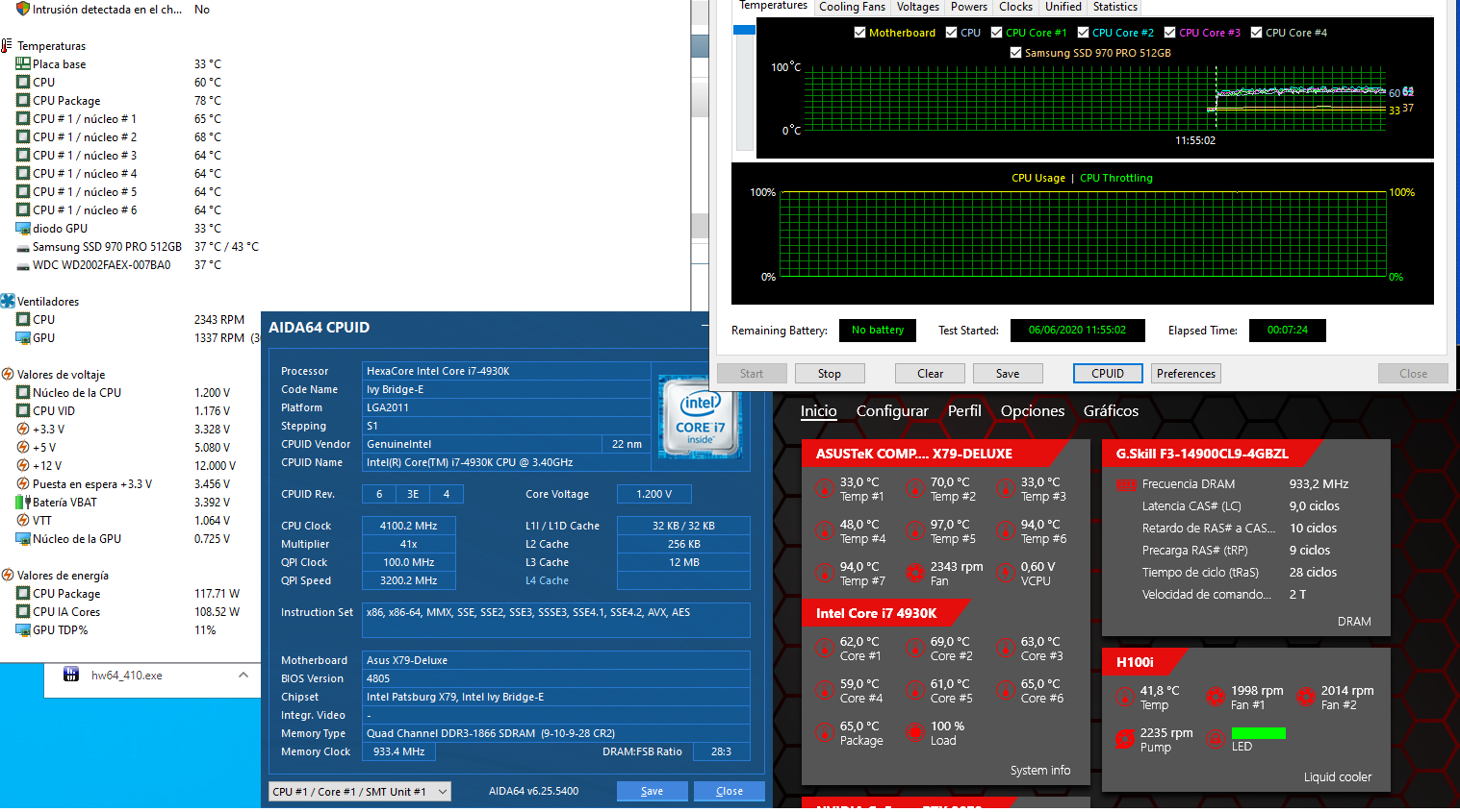 cpu 100 despues de 5 minutos — Postimages