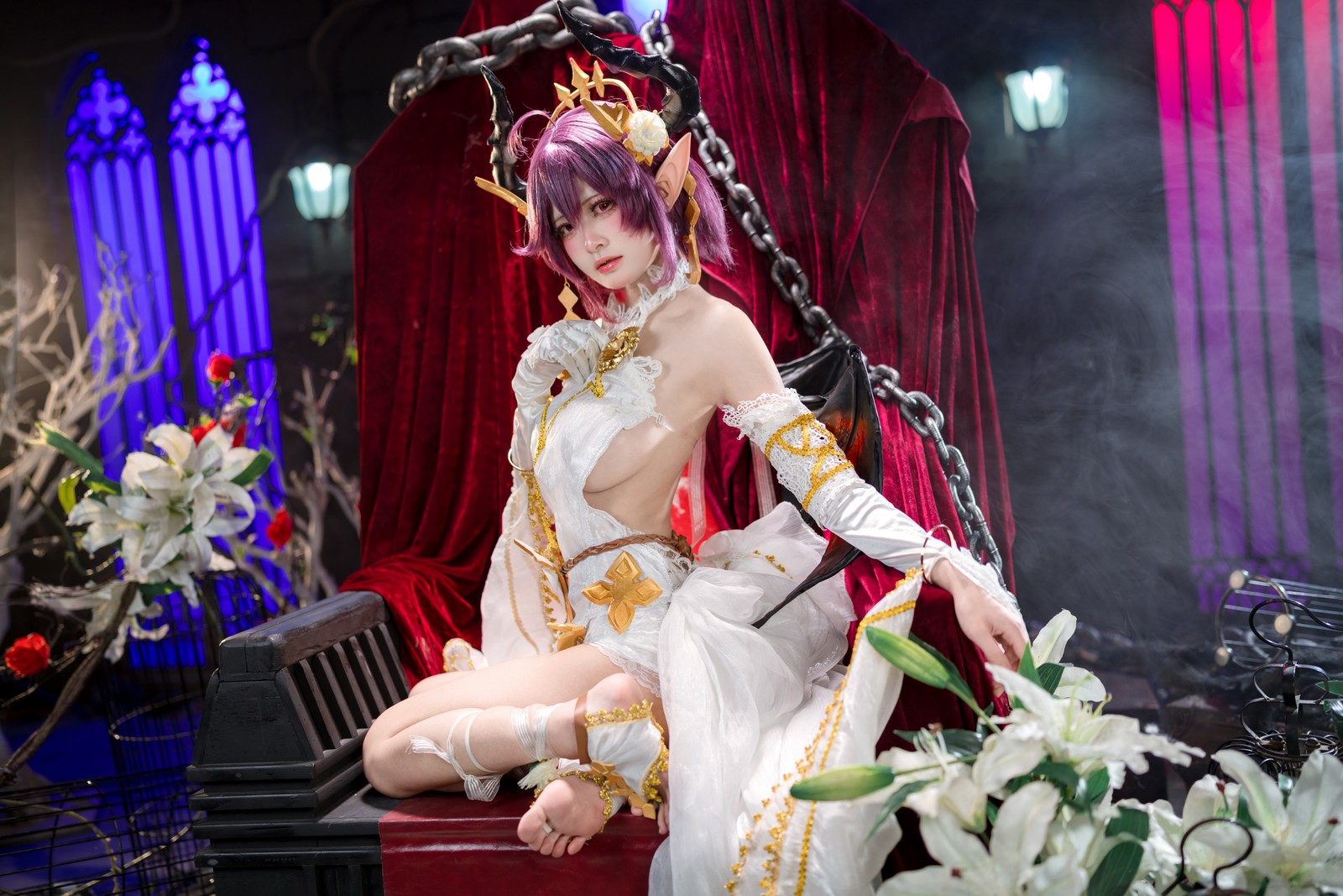 九柒喵 – 龙姬 Cos 妖系魅力写真（32P-234.6M）幻想风格图包插图7