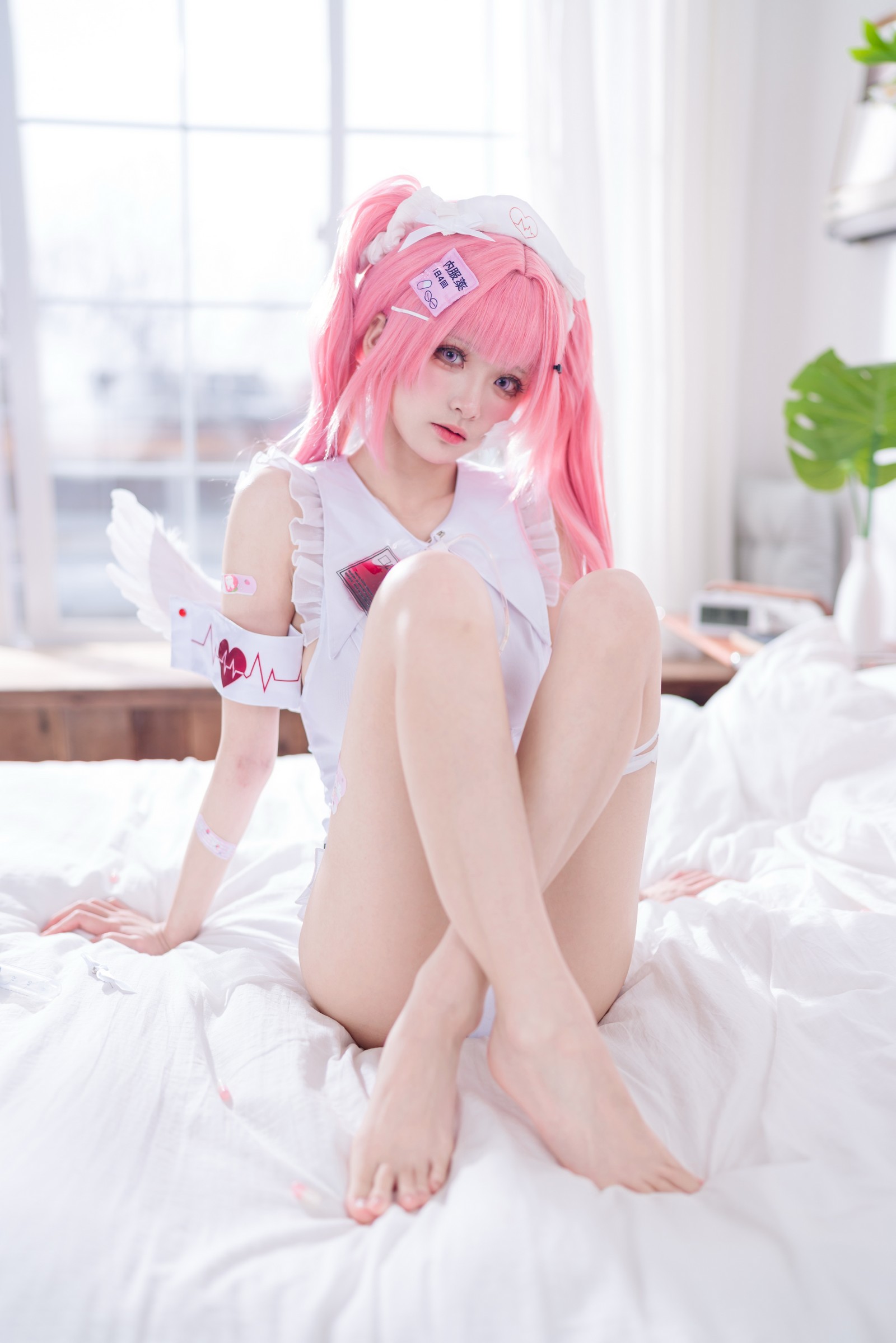 九柒喵 – 小护士针筒 写真合集（48P-139.5M）护士制服 Cos 高清图集插图4