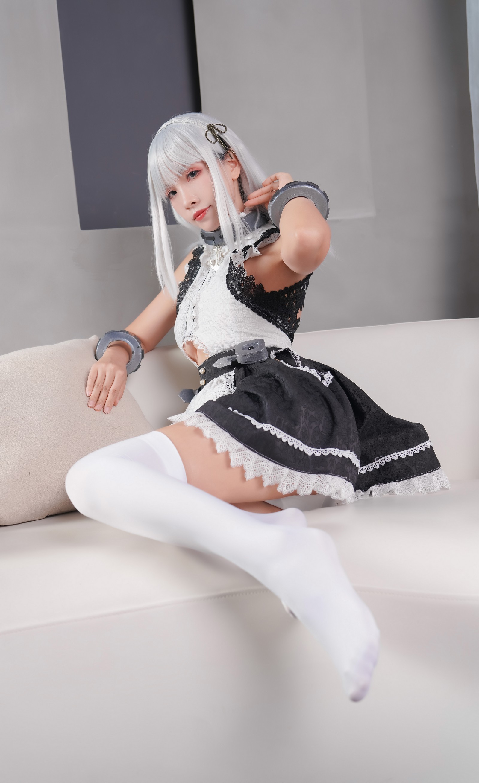 Neko-薇薇 碧蓝航线 黛朵 Cosplay 角色还原写真（14P｜33MB）插图4