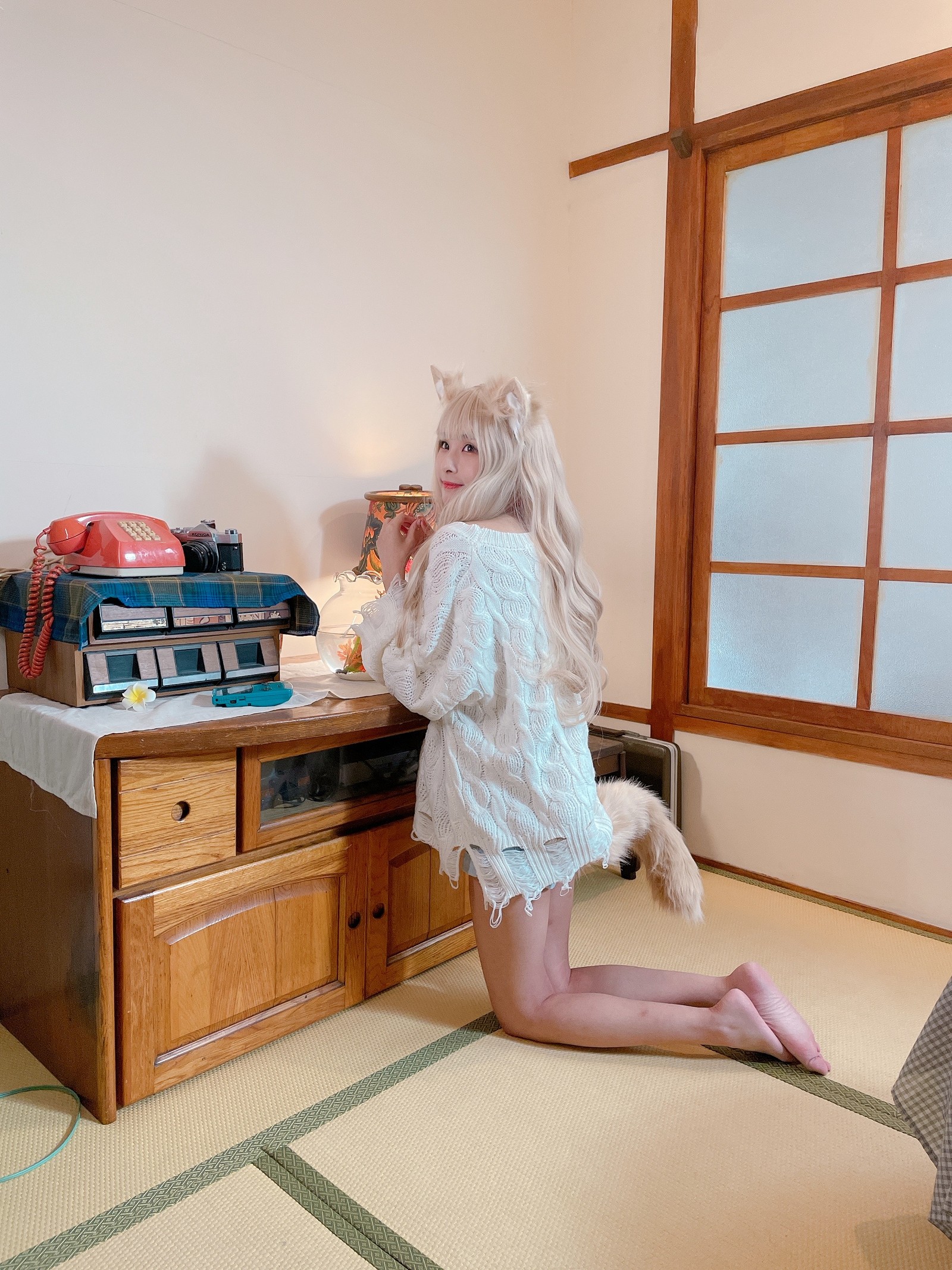 泥泥汝 猫女 主题 Cosplay 写真＋视频合集｜高质量图集（372P｜12V｜1.09GB）插图