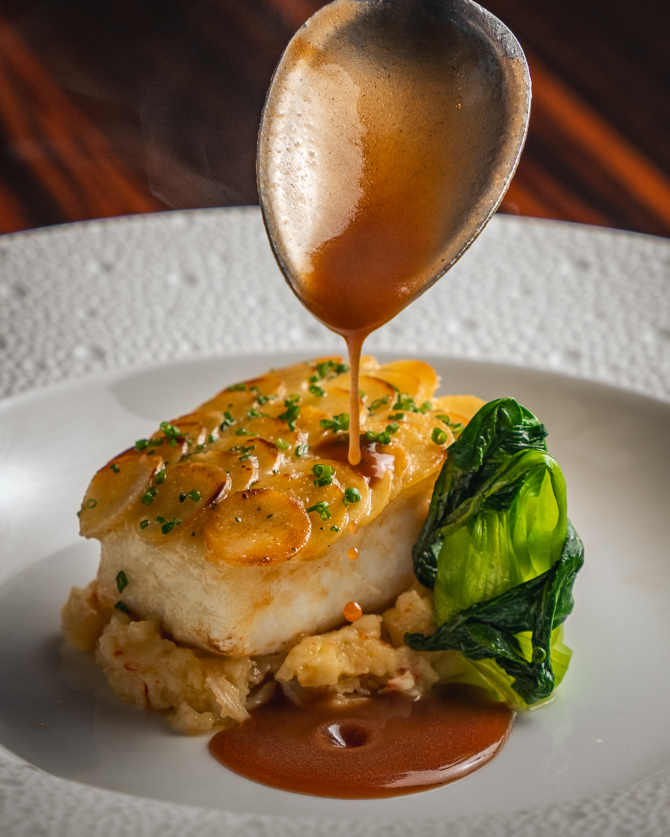 Signature dish at 1919 Restaurant – fine dining plating for hospitality industry readers