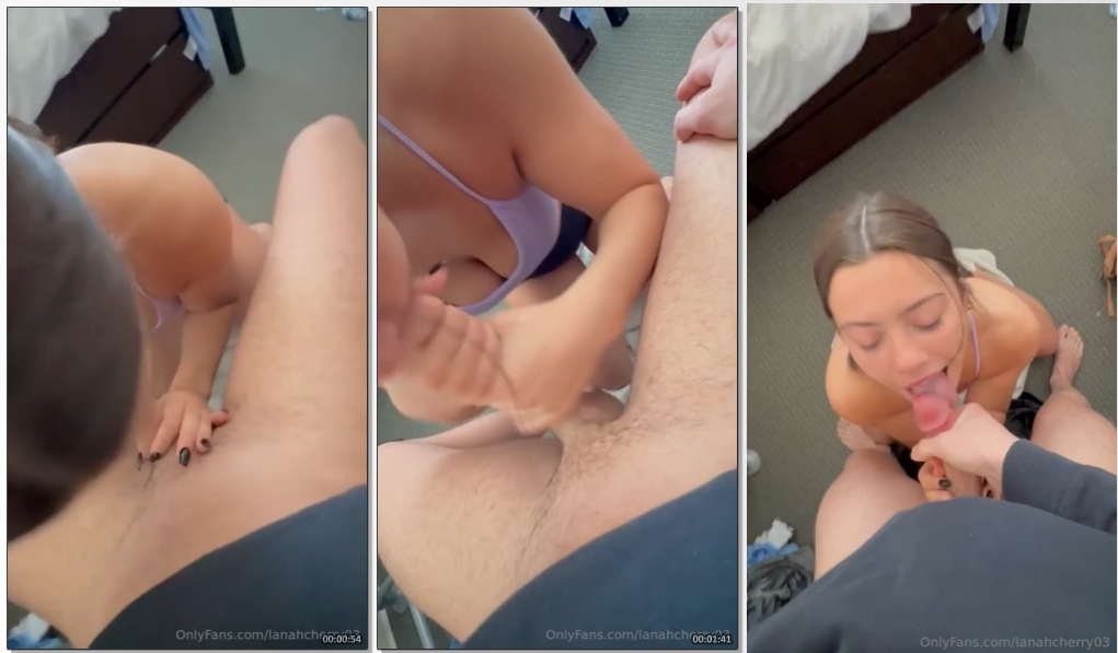 Lanah Cherry Sucks Like A Pro POV – OnlyFans