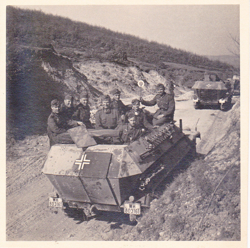 FOTO - Am Paß von DUPNICA ( 1 ) 1941