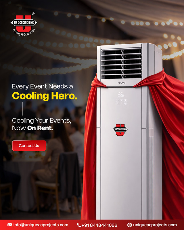 Powerful AC on Rent for Events Keep Your Celebration Cool