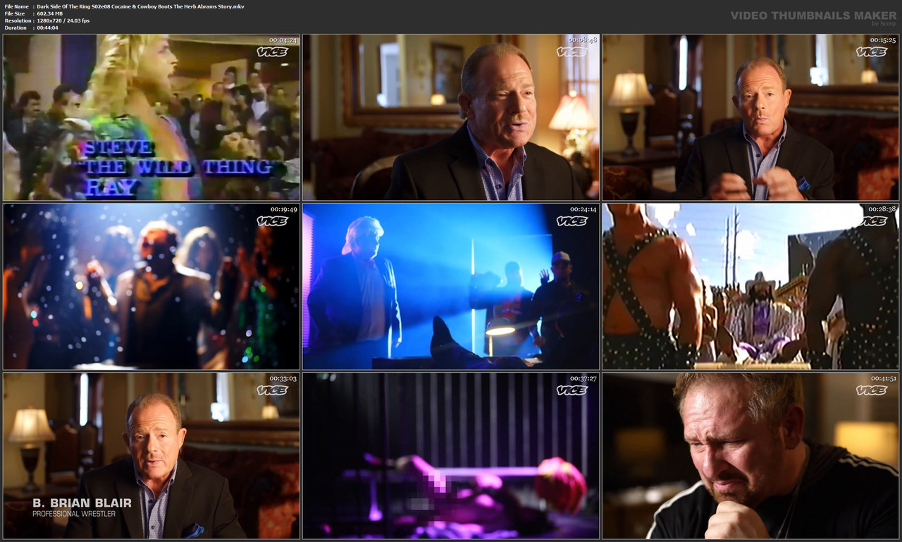 Dark Side Of The Ring S02e08 Cocaine & Cowboy Boots The Herb Abrams Story.mkv