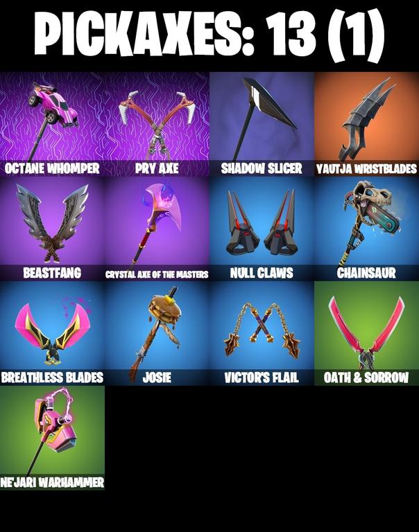 pickaxes comp