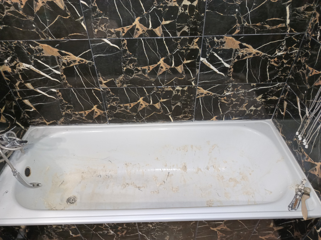 Реставрація ванни в Мукачево - до