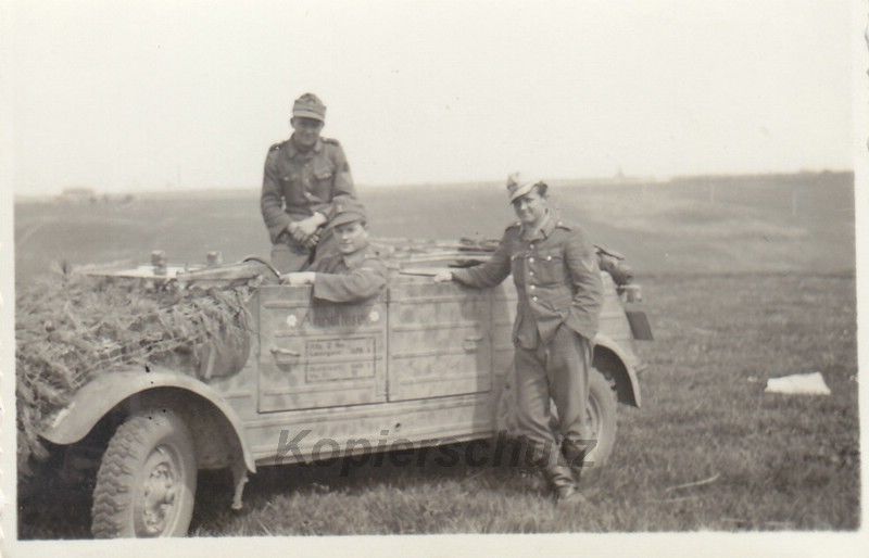 VW - Kübelwagen Werfer - Regiment 56 in Rom Ital