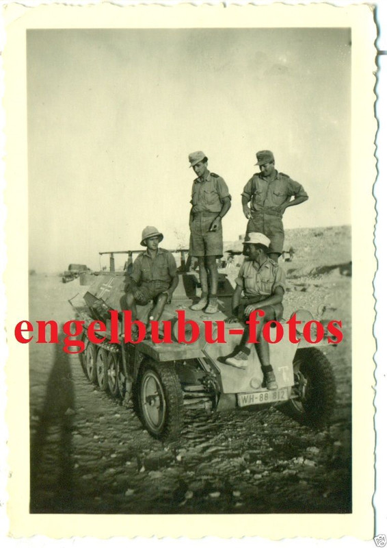 AFRIKA (BARDIA) - Sd.Kfz.250-4 - Schützenpanzer 