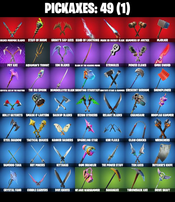 pickaxes comp