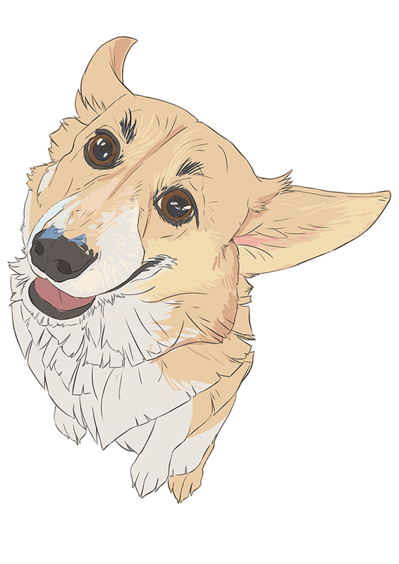 athena commission sketch wip for screen