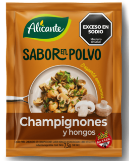 8834 | Caldo En Polvo Alicante Sb X 7.5g-champ Y Hongos