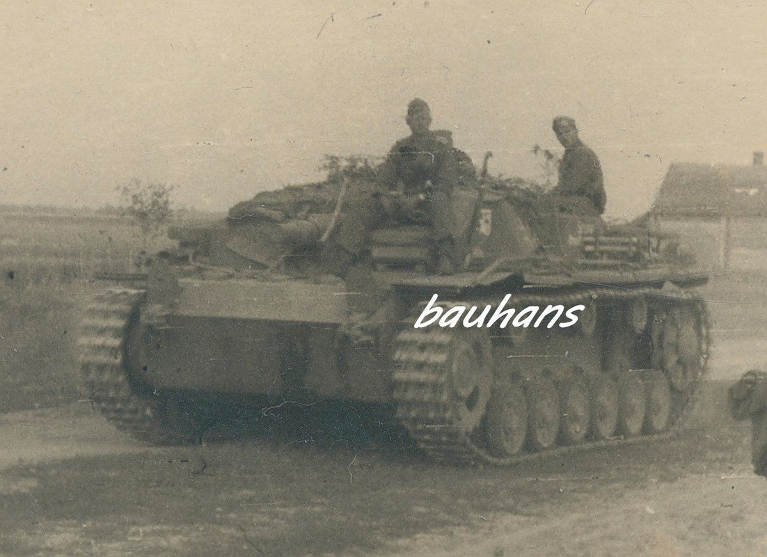 Russland-Feldzug StuG-Sturmgeschütz-Kennung 2.WK