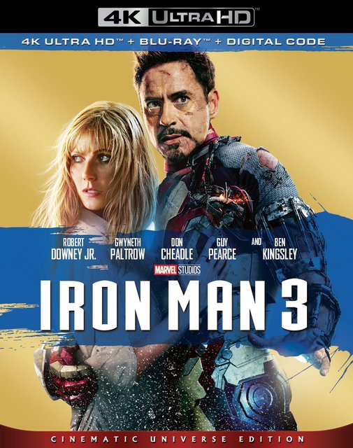  Iron Man 3 (2013) 720p HEVC BluRay Hollywood Movie ORG. [Dual Audio] [Hindi or English] x265 AAC ESubs [950MB] Full Movie Download