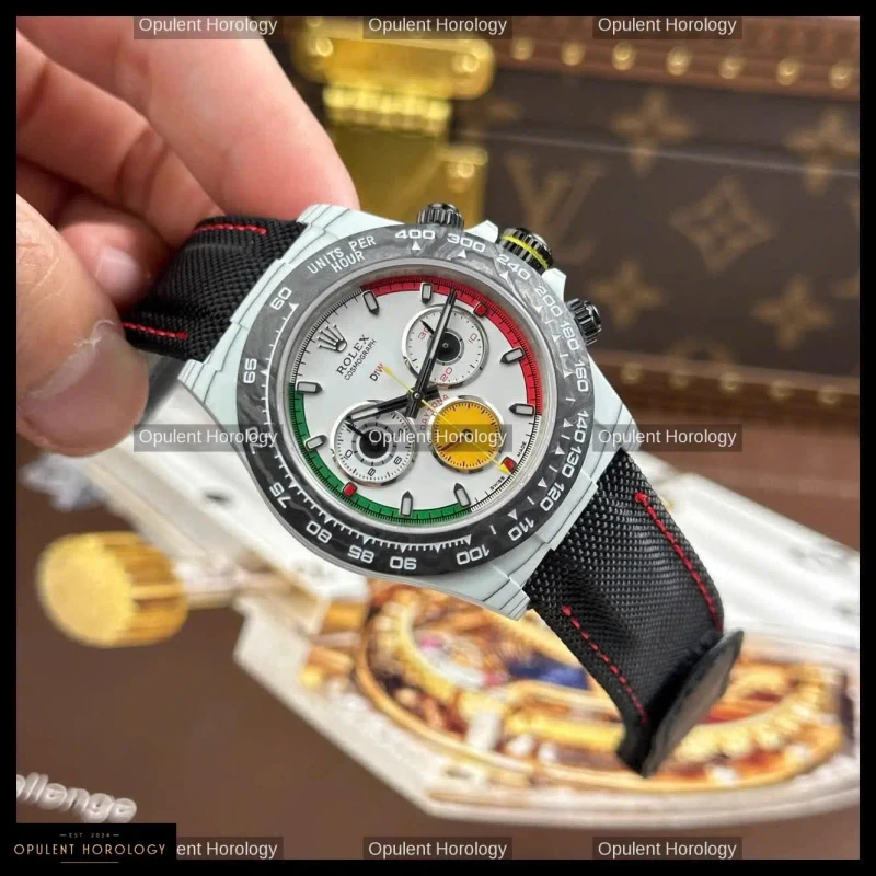 Rolex Daytona DIW Ferrari White Carbon Case Chronograph 40mm