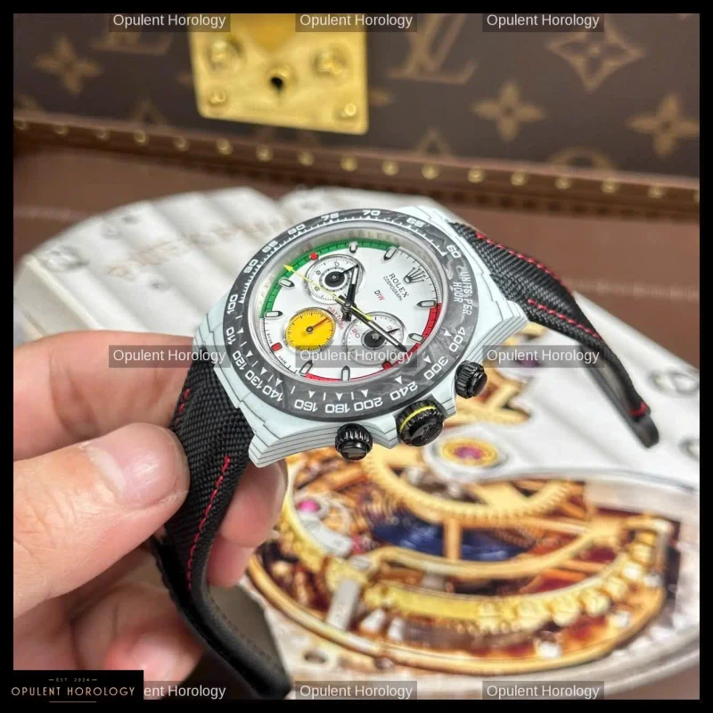 Rolex Daytona DIW Ferrari White Carbon Case Chronograph 40mm