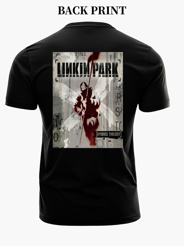 Linkin Park Back Printed Cotton Fan Essential Tees Fashion Streetwear Tops T Shirt 33