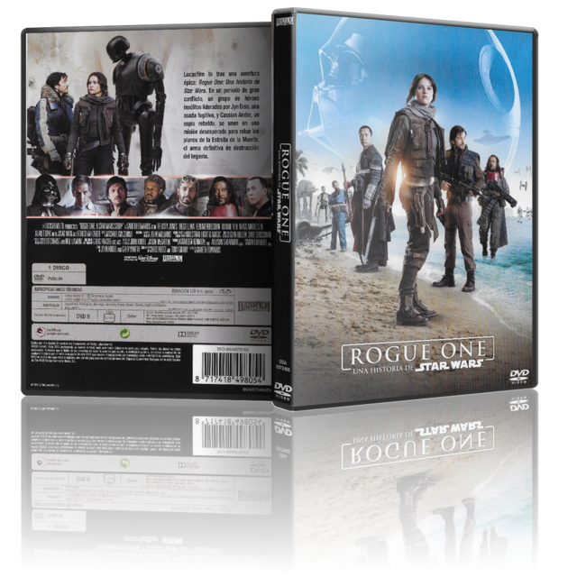 Portada - Rogue One: Una Historia de Star Wars [2016] [DVD9Full] [Pal] [Cast/Ing] [Sub:Varios] [C.Ficción]