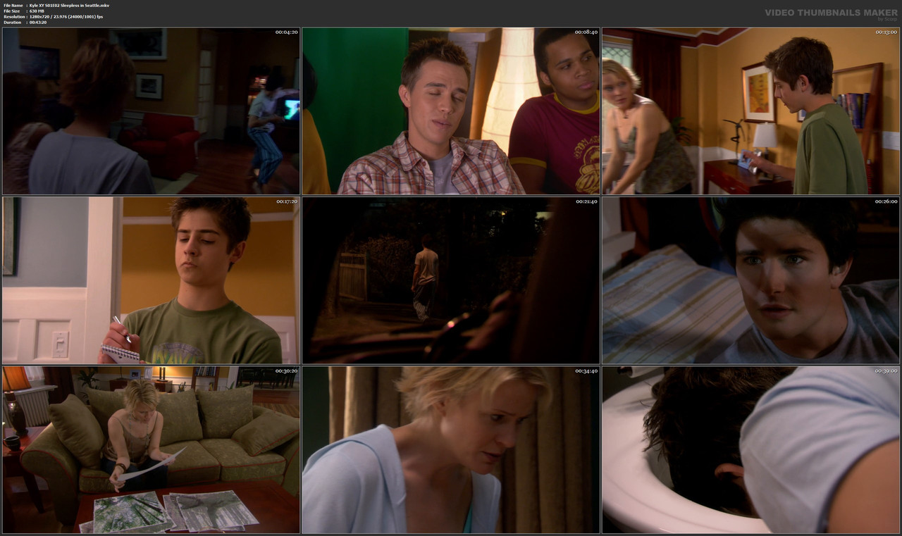 Kyle XY S01E02 Sleepless in Seattle.mkv