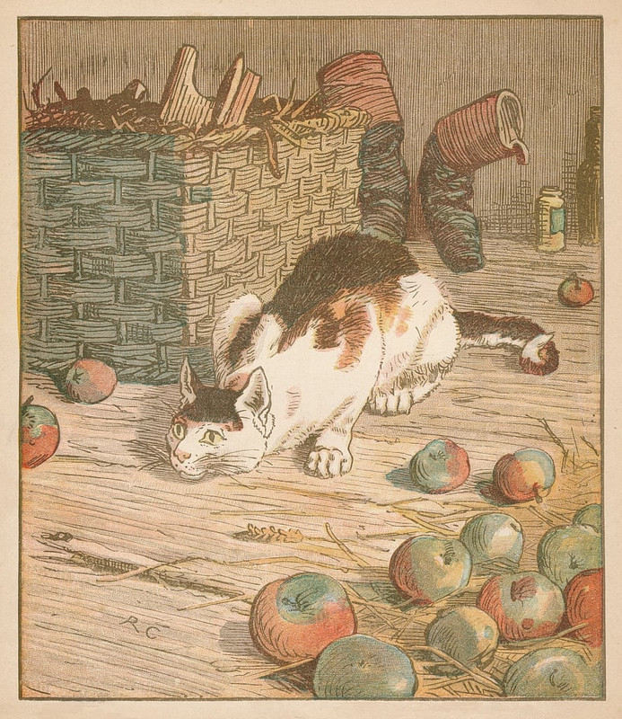 2-Randolph-Caldecott-The-cat-that-ate-the-rat-that-ate-the-malt-c1878-Meister-Drucke-726364