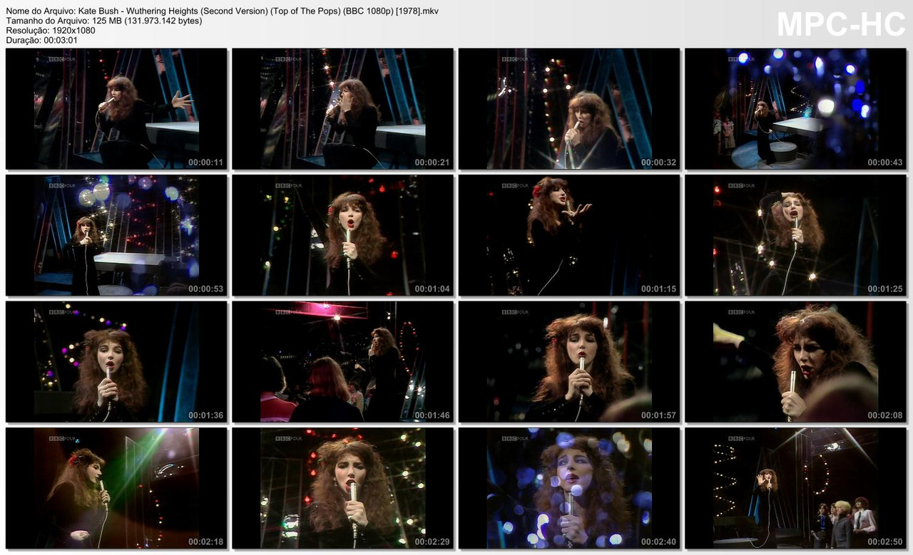 Kate Bush - Wuthering Heights (Second Version) (Top of The Pops) (BBC HD 1080p) [16.02.1978]