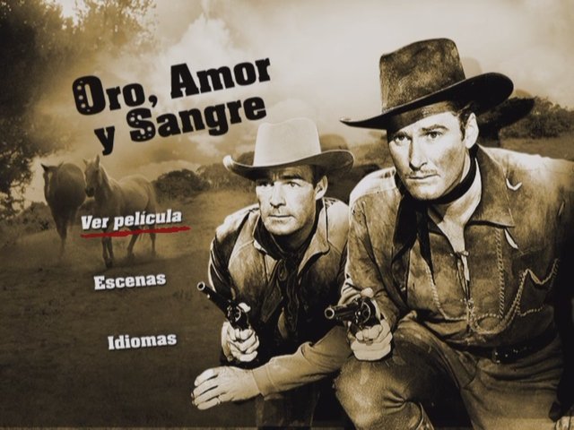 1 - Oro, Amor y Sangre [DVD5Full] [PAL] [Cast/Ing] [Sub:Cast] [1940] [Western]