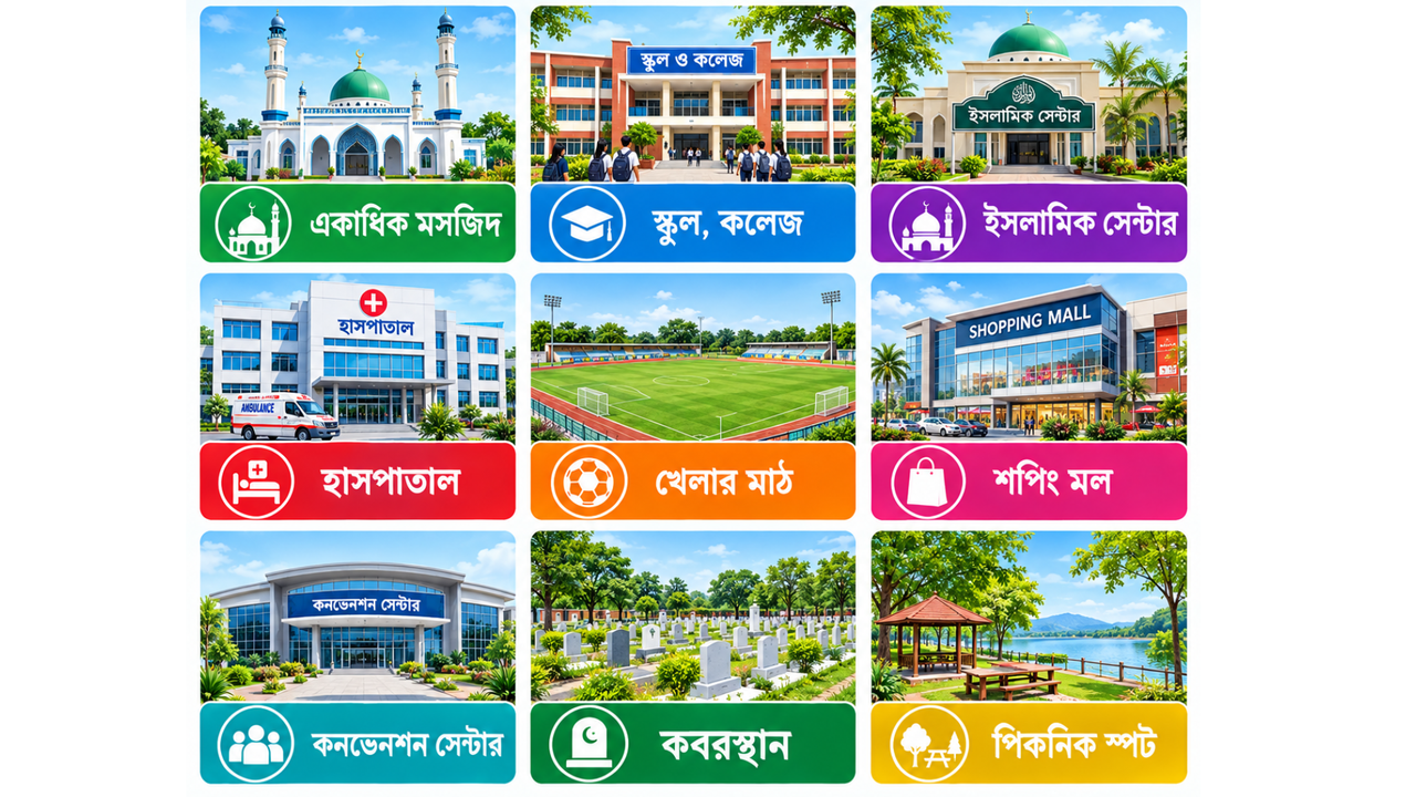 অবকাঠামোগত সুবিধা