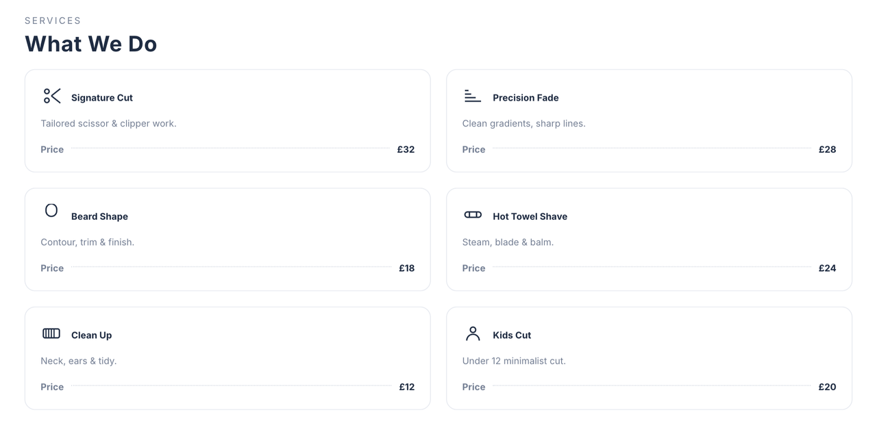 White Line desktop – secondary