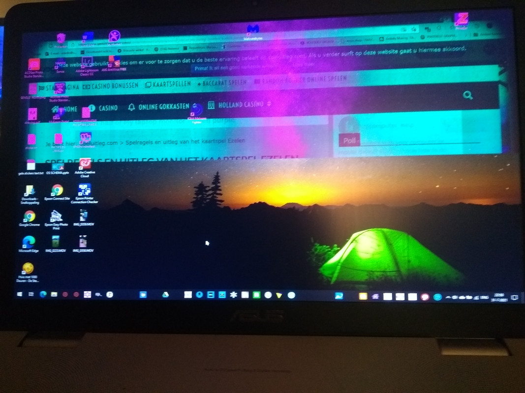 Poëzie Oxide veerboot Probleem half roze scherm laptop - Computerforum PC Web Plus