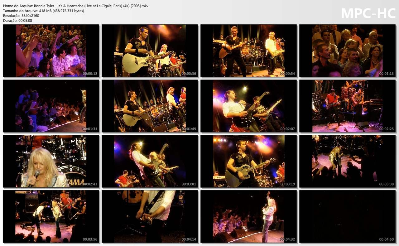 Bonnie Tyler - It's A Heartache (Live at La Cigale, Paris) (4K) [08.06.2005]