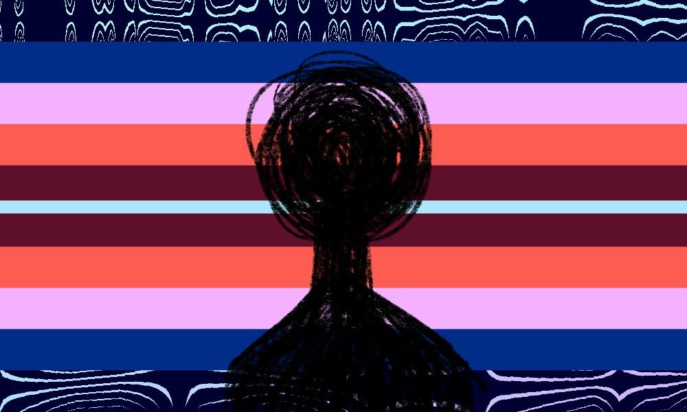 scribblespectricflag