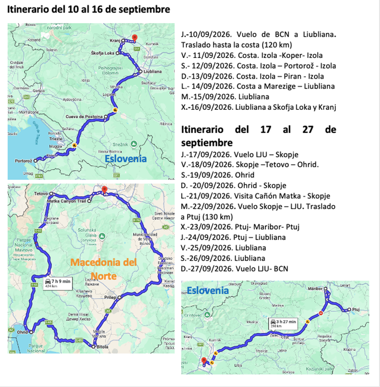De nuevo en Eslovenia (II) y extensión a Macedonia del Norte - Blogs de Europa Oriental - Introducción y datos (2)