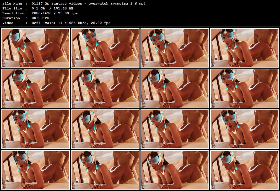 01117 3D Fantasy Videos - Overwatch Symmetra 1 6.mp4