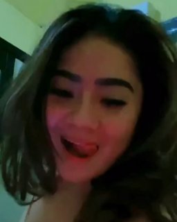 Janda cakep pamer meki