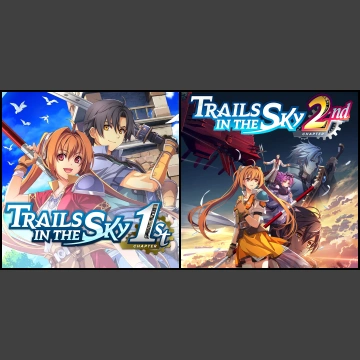 Trails in the Sky 1 &amp; 2 box art