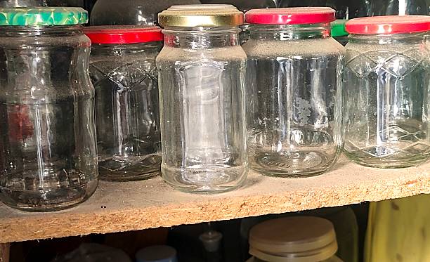 glass jar with bamboo lid wholesale