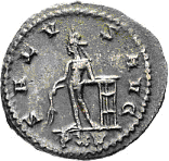 Glosario de monedas romanas. RAMA DE LAUREL. 5
