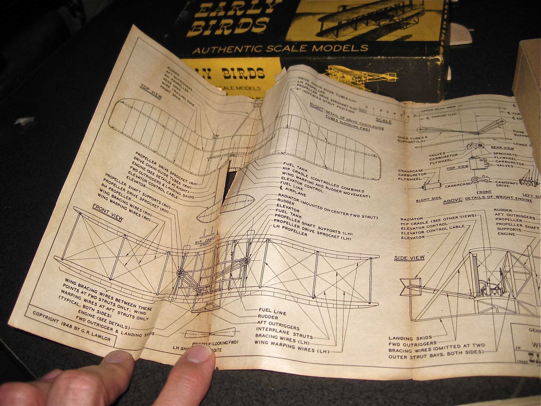 Early Birds Wright Flyer Plans