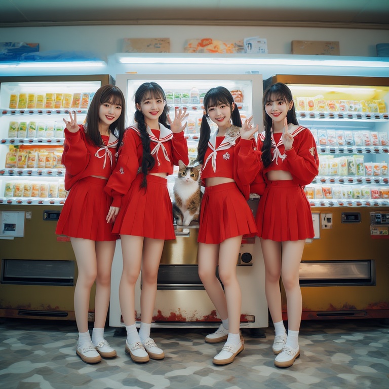 Four-young-Asian-women-20s-pos-(26)