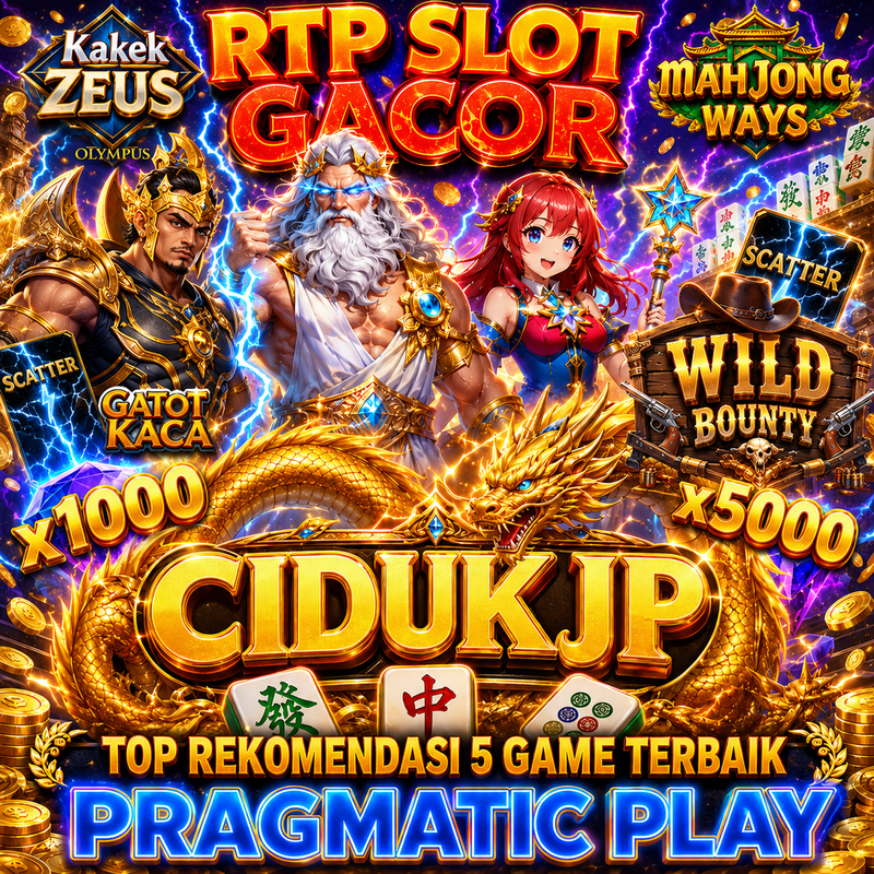 CIDUKJP # Top Rekomendasi 5 Game Terbaik Pragmatic Play!