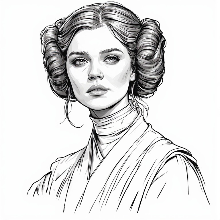 Princess-Leia-Line-drawing-nat-(23)