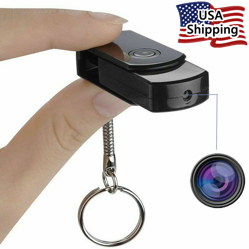 Hidden Spy Mini Cam,32GB Flash Drive Camera Builtin a Rechargeable