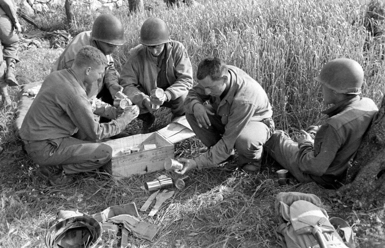 Soldados 88ª Division Infanteria Rationes C, Italia 1944