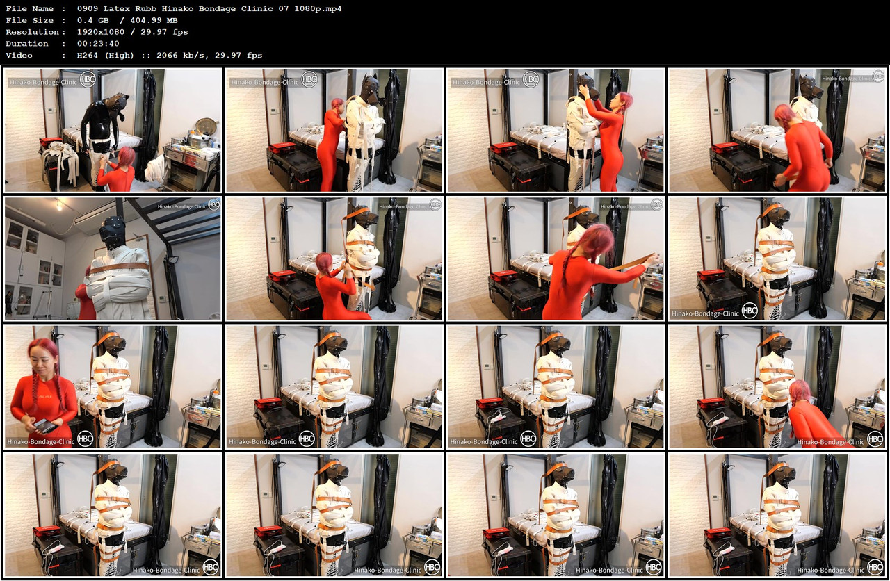 0909 Latex Rubb Hinako Bondage Clinic 07 1080p mp4